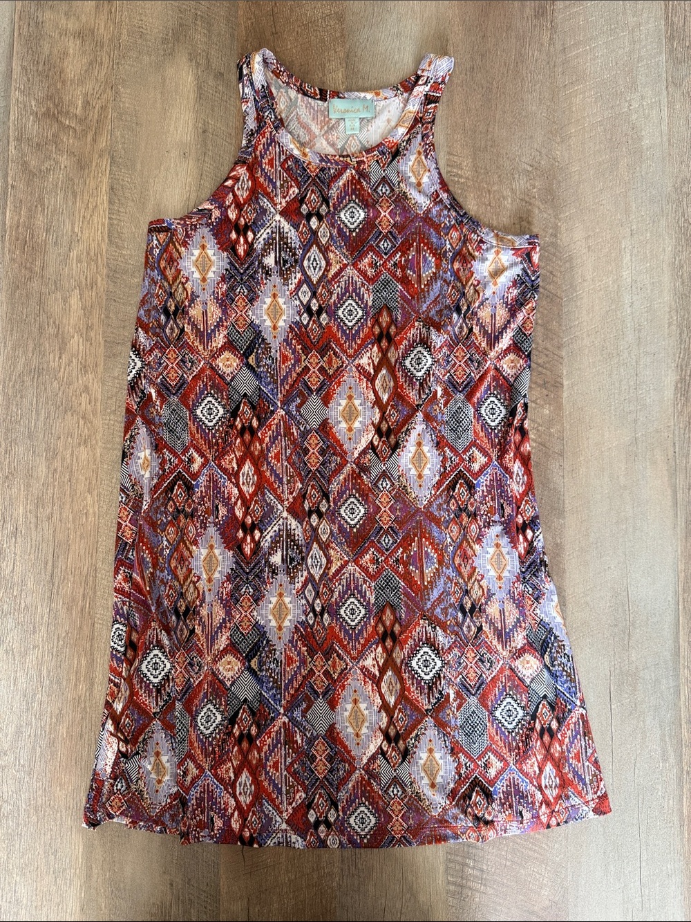 Victoria M multicolor dress size medium
